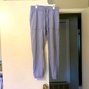 Aerie Real Good Sunwashed Distressed Joggers